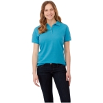 Polo femmes en coton bio et polyester recyclé 220 g/m² Elevate NXT image nature morte 2