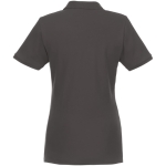 Polo femmes en coton bio et polyester recyclé 220 g/m² Elevate NXT deuxième vue arrière