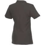 Polo femmes en coton bio et polyester recyclé 220 g/m² Elevate NXT troisième vue arrière