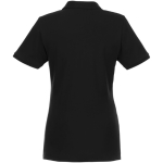 Polo femmes en coton bio et polyester recyclé 220 g/m² Elevate NXT deuxième vue arrière