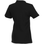 Polo femmes en coton bio et polyester recyclé 220 g/m² Elevate NXT troisième vue arrière