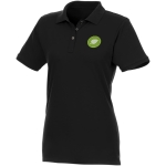 Polo femmes en coton bio et polyester recyclé 220 g/m² Elevate NXT vue impression avec logo 2