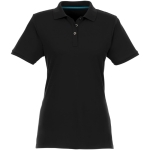 Polo femmes en coton bio et polyester recyclé 220 g/m² Elevate NXT deuxième vue frontale