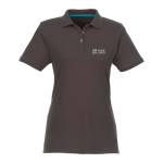 Polo femmes en coton bio et polyester recyclé 220 g/m² Elevate NXT avec zone d'impression