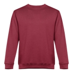 Sweat plusieurs coloris en polyester et coton 300 g/m² THC Delta couleur bordeaux