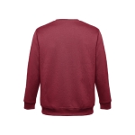 Sweat plusieurs coloris en polyester et coton 300 g/m² THC Delta couleur bordeaux deuxième vue