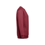 Sweat plusieurs coloris en polyester et coton 300 g/m² THC Delta couleur bordeaux troisième vue