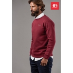 Sweat plusieurs coloris en polyester et coton 300 g/m² THC Delta couleur bordeaux vue image ambiance