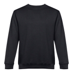 Sweat plusieurs coloris en polyester et coton 300 g/m² THC Delta couleur noir