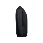Sweat plusieurs coloris en polyester et coton 300 g/m² THC Delta couleur noir troisième vue