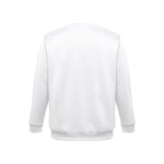 Sweat plusieurs coloris en polyester et coton 300 g/m² THC Delta couleur blanc deuxième vue