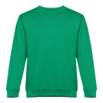 Sweat plusieurs coloris en polyester et coton 300 g/m² THC Delta couleur vert