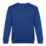 Sweat plusieurs coloris en polyester et coton 300 g/m² THC Delta couleur bleu roi