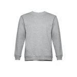 Sweat plusieurs coloris en polyester et coton 300 g/m² THC Delta couleur gris chiné première vue