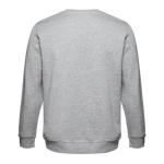 Sweat plusieurs coloris en polyester et coton 300 g/m² THC Delta couleur gris chiné