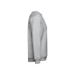 Sweat plusieurs coloris en polyester et coton 300 g/m² THC Delta couleur gris chiné troisième vue