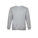 Sweat plusieurs coloris en polyester et coton 300 g/m² THC Delta couleur gris chiné