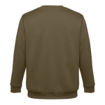Sweat plusieurs coloris en polyester et coton 300 g/m² THC Delta couleur vert militaire