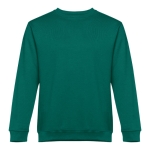 Sweat plusieurs coloris en polyester et coton 300 g/m² THC Delta couleur vert foncé