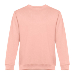 Sweat plusieurs coloris en polyester et coton 300 g/m² THC Delta couleur saumon première vue