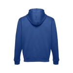 Sweat avec poche kangourou en coton et polyester 320 g/m² THC Moscow couleur bleu roi deuxième vue