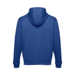 Sweat avec poche kangourou en coton et polyester 320 g/m² THC Moscow couleur bleu roi
