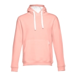 Sweat avec poche kangourou en coton et polyester 320 g/m² THC Moscow couleur saumon