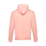 Sweat avec poche kangourou en coton et polyester 320 g/m² THC Moscow couleur saumon deuxième vue