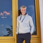 Sweat avec poche kangourou en coton et polyester 320 g/m² THC Moscow diverses couleurs