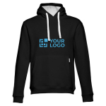 Sweat avec poche kangourou en coton et polyester 320 g/m² THC Moscow avec zone d'impression