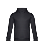 Sweat promotionnel en coton et polyester 320 g/m² THC Phoenix Kids couleur noir