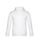 Sweat promotionnel en coton et polyester 320 g/m² THC Phoenix Kids couleur blanc