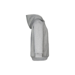 Sweat promotionnel en coton et polyester 320 g/m² THC Phoenix Kids couleur gris quatrième vue