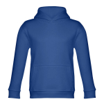Sweat promotionnel en coton et polyester 320 g/m² THC Phoenix Kids couleur bleu roi première vue