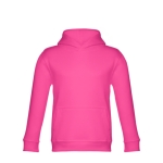 Sweat promotionnel en coton et polyester 320 g/m² THC Phoenix Kids couleur fuchsia