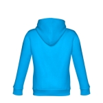 Sweat promotionnel en coton et polyester 320 g/m² THC Phoenix Kids couleur cyan troisième vue