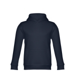 Sweat promotionnel en coton et polyester 320 g/m² THC Phoenix Kids couleur bleu marine