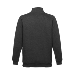 Sweats avec fermeture ¼ en coton et polyester 320 g/m² THC Budapest couleur gris graphite deuxième vue