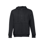 Sweats sérigraphiés en coton et polyester 320 g/m² THC Amsterdam couleur noir première vue