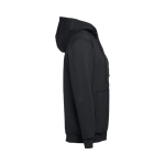 Sweats sérigraphiés en coton et polyester 320 g/m² THC Amsterdam couleur noir troisième vue