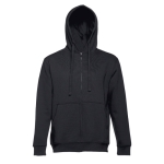 Sweats sérigraphiés en coton et polyester 320 g/m² THC Amsterdam couleur noir