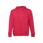 Sweats sérigraphiés en coton et polyester 320 g/m² THC Amsterdam couleur rouge première vue