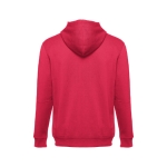 Sweats sérigraphiés en coton et polyester 320 g/m² THC Amsterdam couleur rouge deuxième vue