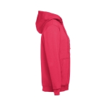 Sweats sérigraphiés en coton et polyester 320 g/m² THC Amsterdam couleur rouge troisième vue