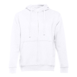 Sweats sérigraphiés en coton et polyester 320 g/m² THC Amsterdam couleur blanc première vue