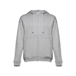 Sweats sérigraphiés en coton et polyester 320 g/m² THC Amsterdam couleur gris première vue
