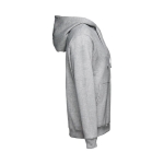 Sweats sérigraphiés en coton et polyester 320 g/m² THC Amsterdam couleur gris troisième vue