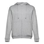 Sweats sérigraphiés en coton et polyester 320 g/m² THC Amsterdam couleur gris
