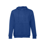 Sweats sérigraphiés en coton et polyester 320 g/m² THC Amsterdam couleur bleu roi première vue
