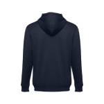 Sweats sérigraphiés en coton et polyester 320 g/m² THC Amsterdam couleur bleu marine deuxième vue